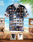 Custom Hawaiian Shirt (Galaxy: 1-7 Pets)