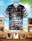 Custom Hawaiian Shirt (Galaxy: 1-7 Pets)