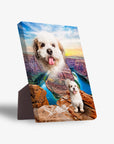 'Majestic Canyon' Personalized Pet Standing Canvas