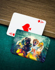 'Green Bay Doggos' Personalized 2 Pet Playing Cards