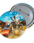 Harley Wooferson Custom Pin (1 - 5 Pets)