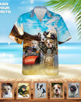 Custom Hawaiian Shirt (Harley Wooferson: 1-8 Pets)