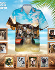 Custom Hawaiian Shirt (Harley Wooferson: 1-8 Pets)