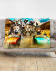'Harley Wooferson' Personalized 8 Pet Blanket