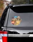 Harley Wooferson Custom Pet Decals (1 - 3 Pets)
