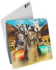'Harley Wooferson' Personalized 8 Pet Playing Cards