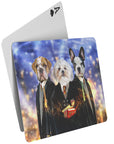 'Harry Doggers' Personalized 3 Pet Playing Cards