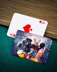 'Houston Doggos' Personalized 2 Pet Playing Cards