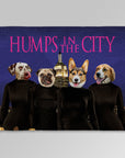 'Humps in the City' Personalized 4 Pet Blanket