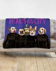 'Humps in the City' Personalized 4 Pet Blanket