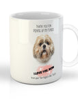 'Thank You for Picking Up My Turds' Mother's Day Pet Mug