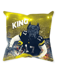 'Iowa Doggos' Personalized Pet Throw Pillow