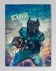 'Jacksonville Doggos' Personalized Pet Blanket