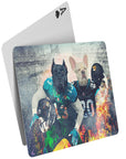 'Jacksonville Doggos' Personalized 2 Pet Playing Cards
