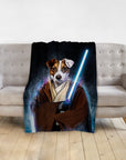 'Doggo-Jedi' Personalized Pet Blanket