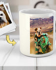 'Kawadawgi Rider' Personalized Pet Mug