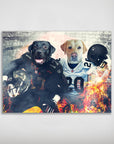 'Las Vegas Doggos' Personalized 2 Pet Poster