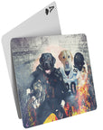 'Las Vegas Doggos' Personalized 2 Pet Playing Cards