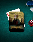 'Lord Of the Meows' Personalized Pet Playing Cards