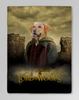 'Lord of the Woofs' Personalized Pet Blanket
