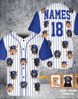 Los Angeles Doggers Custom Baseball Jersey
