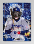 'Los Angeles Doggers' Personalized Pet Blanket
