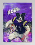 'Louisiana State Doggos' Personalized Pet Blanket