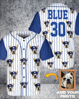 Kansas City Doggo Royals Custom Baseball Jersey