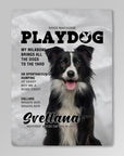 'Playdog' Personalized Pet Blanket