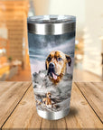 Majestic Snowy Mountain Personalized Tumbler
