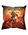 'Meow' Personalized Pet Throw Pillow