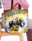 'Michigan Doggos' Personalized Tote Bag