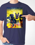 'Michigan Doggos' Personalized 2 Pet T-Shirt