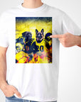 'Michigan Doggos' Personalized 2 Pet T-Shirt