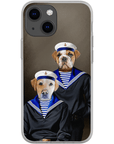 'The Sailors' Personalized 2 Pet Phone Case
