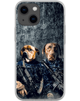 'The Navy Veterans' Personalized 2 Pet Phone Case