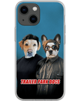 'Trailer Park Dogs 1' Personalized 2 Pets Phone Case
