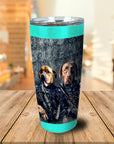 'The Navy Veterans' Personalized 2 Pet Tumbler