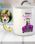 'Mother's Day Classic Car' Custom Pet Mom Mug