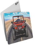 'The Yeep Cruisers' Personalized Pet Playing Cards