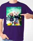 'New York Jet-Doggos' Personalized 2 Pet T-Shirt