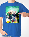 'New York Jet-Doggos' Personalized 2 Pet T-Shirt