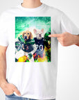 'New York Jet-Doggos' Personalized 2 Pet T-Shirt