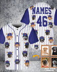 New York Doggo Mets Custom Baseball Jersey
