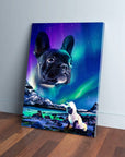 'Majestic Northern Lights' Personalized Canvas