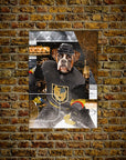 'Las Vegas Doggos Hockey' Personalized Pet Poster
