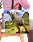 'Pawasaurus Rex' Personalized Tote Bag