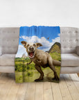 'Pawasaurus Rex' Personalized Pet Blanket