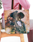 'The Pirate' Personalized Tote Bag