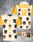 Pittsburgh Pawrates Custom Baseball Jersey